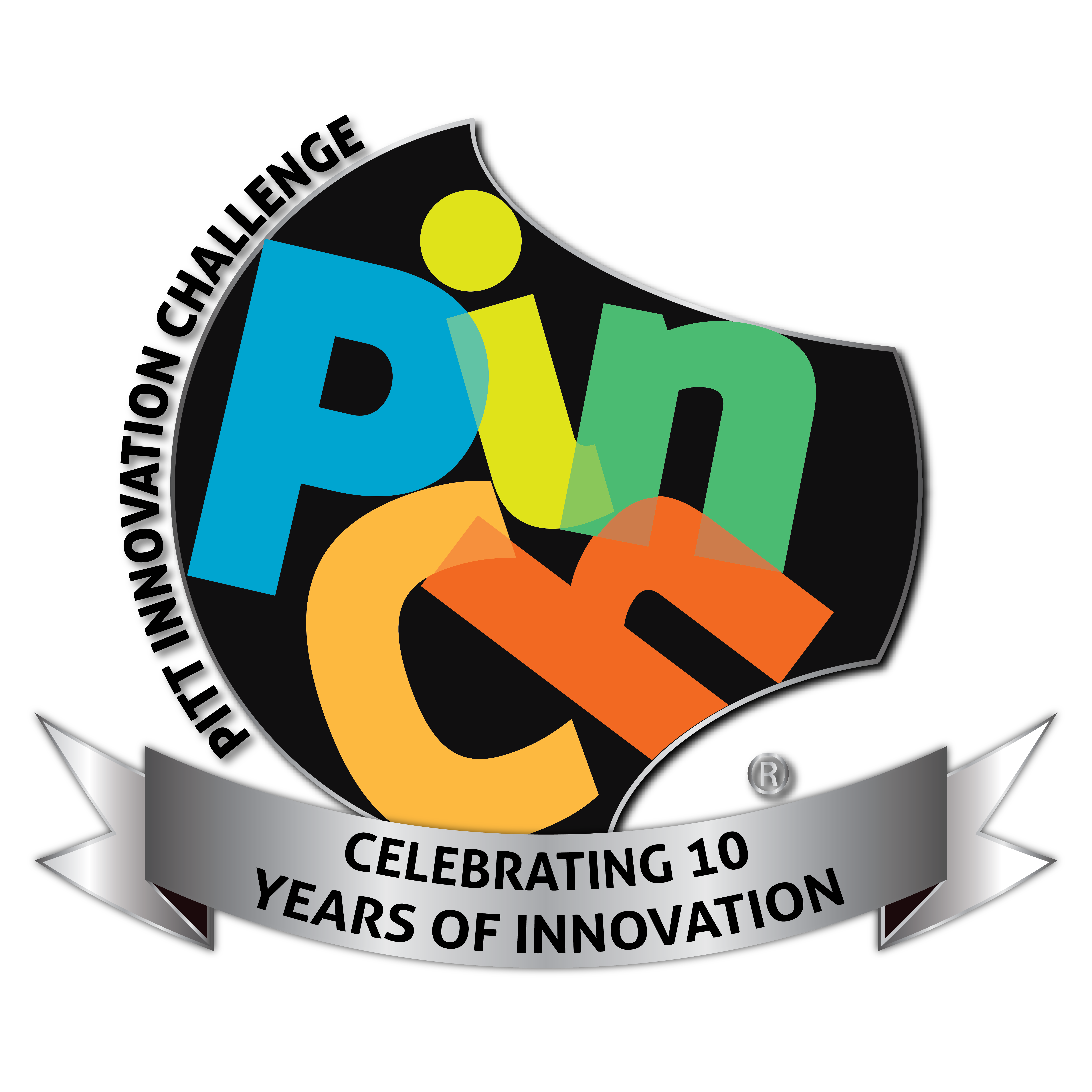PInCh 10 Year Logo Silver