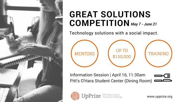 UpPrize Great Solutions Competition_Pitt Info Session